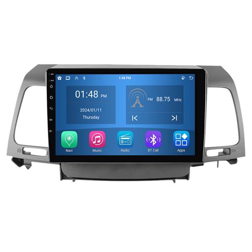 Autoradio RoverOne® Bluetooth CarPlay Android Auto Navigation 4Go RAM 64Go ROM pour Kia Opirus GH 2006-2011
