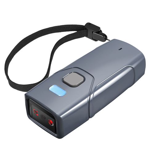 Inateck Lecteur de Codes Barres sans Fil 1D 2D, Bluetooth 5,0, Scanneur Portable, Distance Transmission 30m, Lecture Codes-Barres sur l’Écran