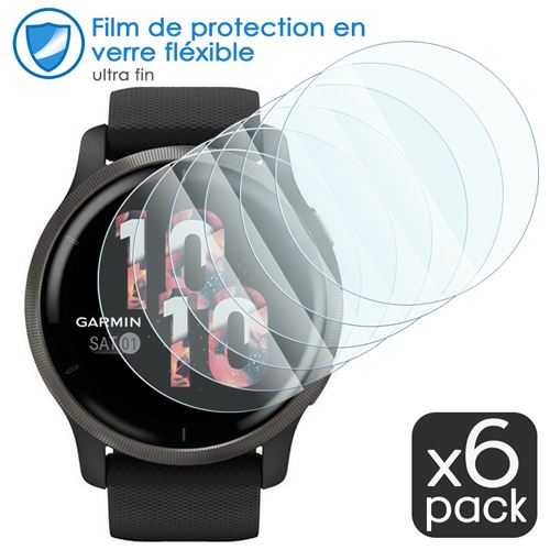 Accessoires bracelet et montre connectée Phonillico Coque compatible Garmin  Forerunner 965 - Protection rigide étui transparent écran verre trempé®