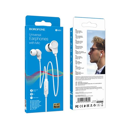 Universal - Écouteurs Bluetooth avec prise de 3,5 mm - Ecouteurs