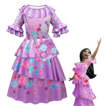 Encanto Mirabel robe fille - 110/116 (120) 5-6 ans - déguisement carnaval  dress up