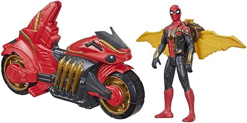 Figurine Marvel Spider-Man Super Arachno-Moto avec figurine Spider-Man