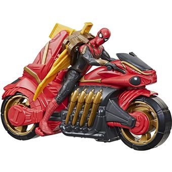 Figurine Marvel Spider-Man Super Arachno-Moto avec figurine Spider-Man