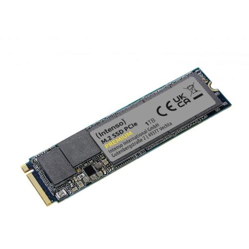 Disque Dur SSD Interne Intenso 3835460 1To M.2 2100Mo/s PCIe NVMe Gris