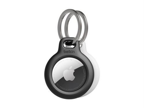Belkin Secure Holder - Étui pour airtag - noir, blanc (pack de 2) - pour Apple AirTag