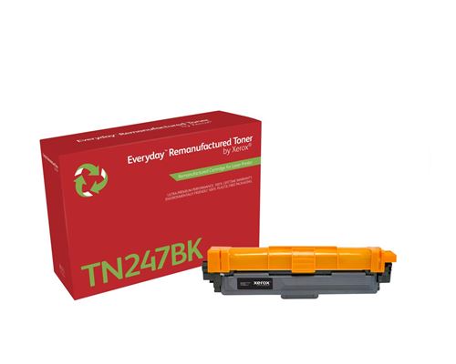 Everyday™ Schwarz wiederaufbereiteter Toner von Xerox, kompatibel mit Brother TN247BK, Hohe Kapazität