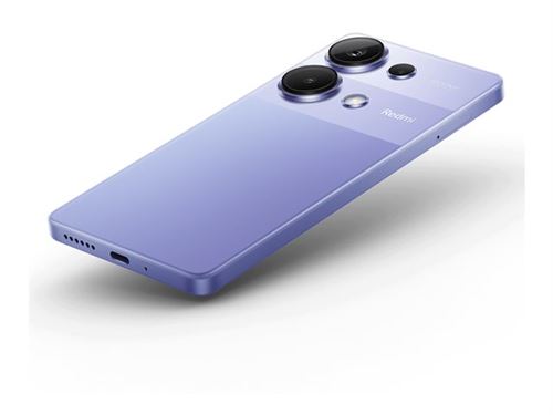 Xiaomi Redmi Note 13 Pro - 4G smartphone - double SIM - RAM 12 Go / Mémoire interne 512 Go - microSD slot - écran OEL - 6.67 - 2400 x 1080 pixels (120 Hz) - 3 x caméras arrière 200 MP, 8 MP, 2 MP - front camera 16 MP - violet lavande