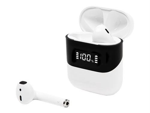 Écouteurs Bluetooth BigBen Connected - Force Play - Blanc