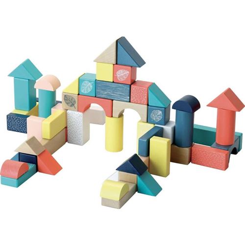 Vilac - Jeu de construction en bois - 54 cubes - Taille unique - Image 3