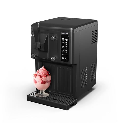 Sweet Sundae Eismaschine   Eiscreme, Smoothies und Milkshakes   automatische Reinigung Schwarz