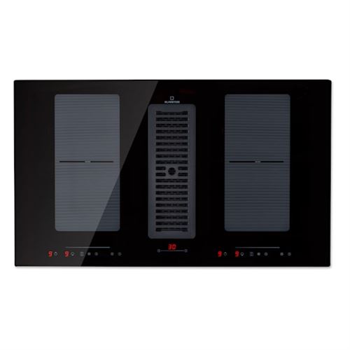 Hotte Aspirante - Klarstein Full House Down Air System - Cuisinière À Induction - 477 M³/H Classe A+