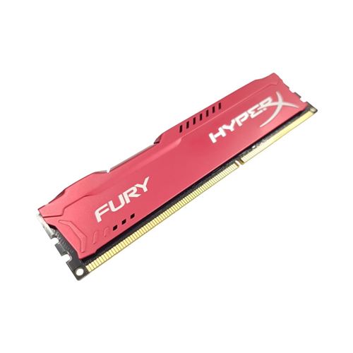 Barrette Mémoire 4Go Ram Ddr3 Kingston Hyperx Fury Hx318C10Frk2/8 Red Dimm Pc3-14900U