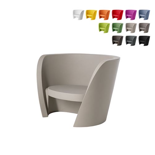 Chaise Design Moderne Bien Fauteuil Pour La Maison Bars Local Slide Rap Chair Couleur: Gris clair