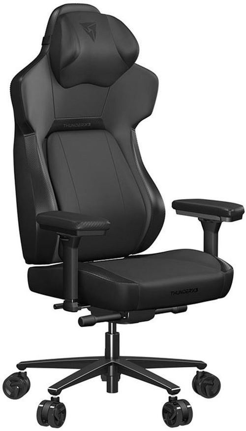 ThunderX3 CORE Chaise de jeu universelle moderne Si&egrave;ge rembourr&eacute; noir