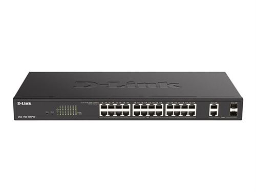 D-Link D-Link DGS-1100-26MPV2 26-Port PoE+ Gigabit Smart Mgd. Switch