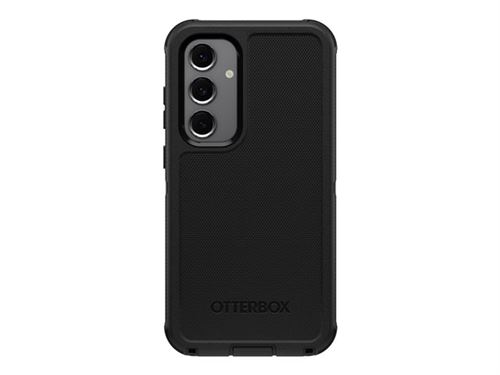 OtterBox Defender Series - Coque de protection pour téléphone portable - silicone - noir - pour Samsung Galaxy S24 FE