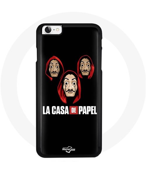 Coque iphone SE Masque La casa de papel Maniacase