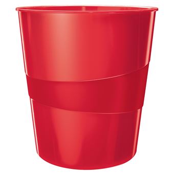 Leitz WOW Rond Polystyrène Rouge - 1