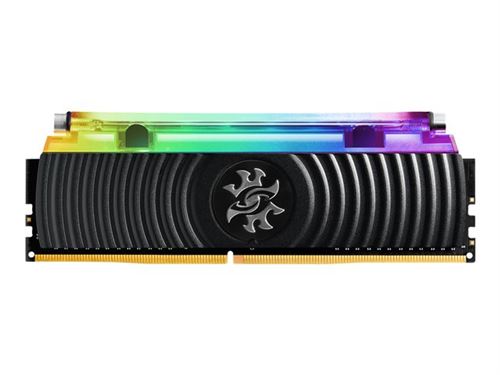 XPG SPECTRIX D80 Liquid Cooling - DDR4 - kit - 16 Go: 2 x 8 Go - DIMM 288 broches - 3000 MHz / PC4-24000 - CL16 - 1.35 V - mémoire sans tampon - non ECC - noir