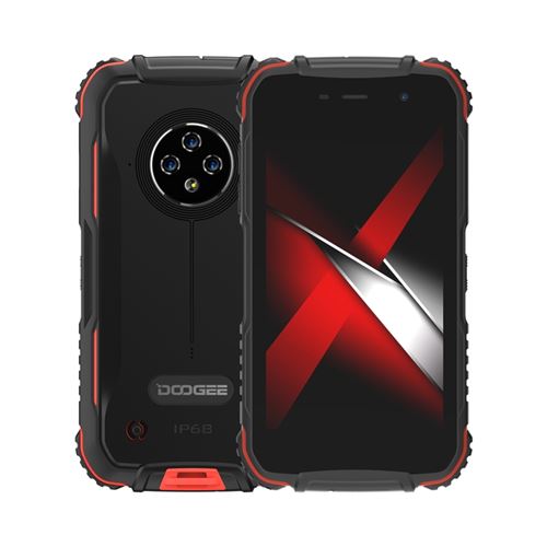 Smartphone Robuste DOOGEE S35 3+16G 4350MAH 5.0pouces Rouge