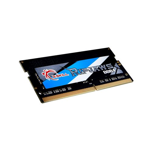 1€23 sur Mémoire RAM G.Skill Ripjaws F4-3200C22S-8GRS 8Go DDR4 3200MHz  SO-DIMM CL22 Noir - Mémoire RAM - Achat & prix