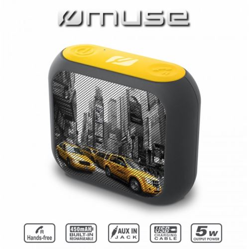 Muse M-312 NY - luidspreker - voor draagbaar gebruik - draadloos