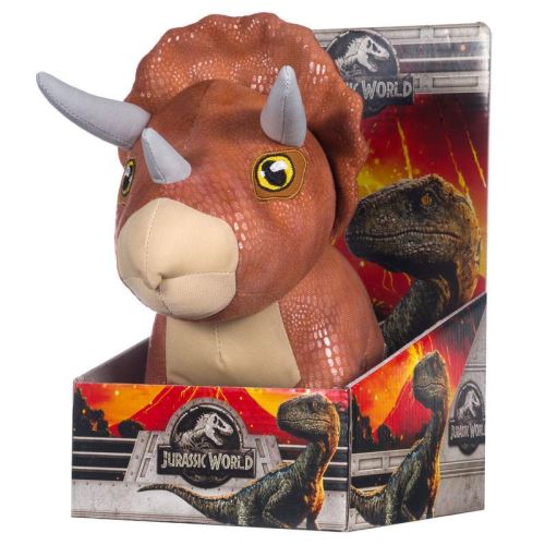 Peluche Dinosaure Triceratops Jurassic World 25cm