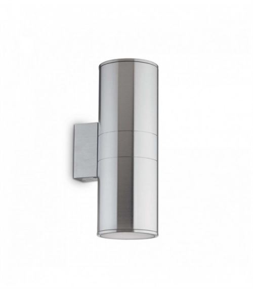 Applique murale Aluminium GUN 2 ampoules Hauteur 21 Cm