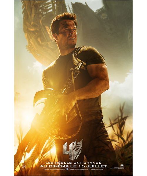 Transformers - L'âge de l'extinction - 2014 - Mark Wahlberg - AFFICHE