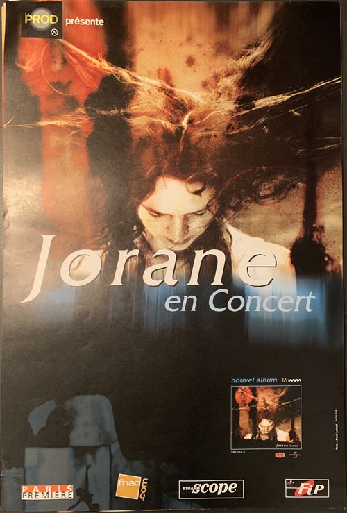 Jorane - 16mm En Concert - 40x60cm - Affiche