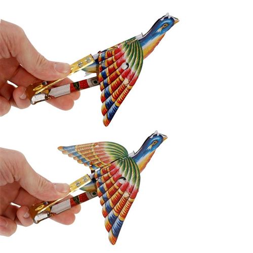 Jouet Oiseau Qui Chante En Tole