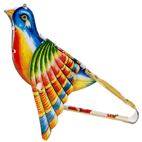 Jouet Oiseau Qui Chante En Tole