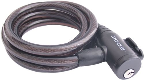 Serrure à spirale Edge Wired 120 - ø12 * 1800 - Noir