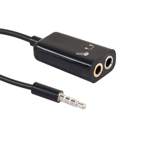 Adaptateur et convertisseur Straße Tech Adaptateur prise jack audio 3.5 mm  à USB femelle