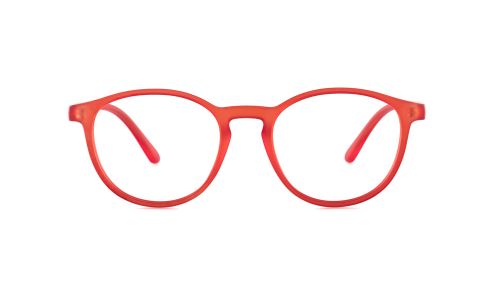 Lunettes anti-lumière bleue MY BLUE PROTECT My Little Vintage, enfant, Rouge Translucide