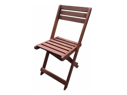 Salon De Jardin En Bois Exotique Sydney Mahogany Marron Acajou