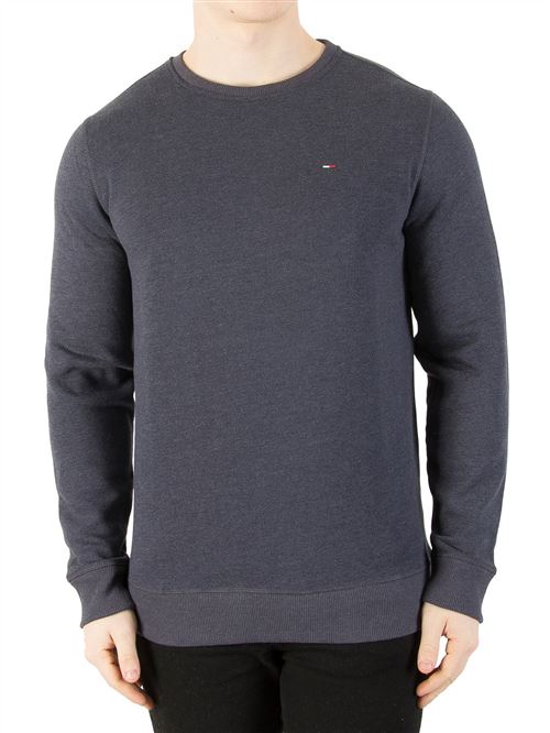 Tommy Jeans Homme Sweat-shirt original, Bleu
