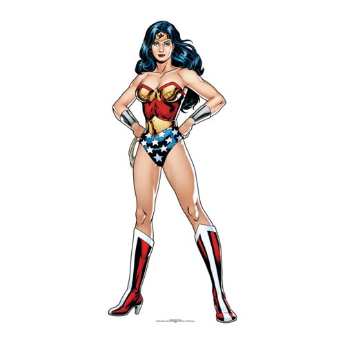 DC Comics Star découpes Sc845 commutateur écrans Wonder Woman Carton découpé
