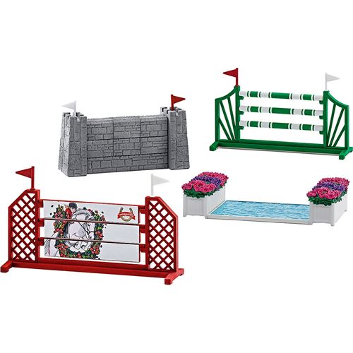 Schleich 42271 - Horse Club - Parcours de saut d'obstacles
