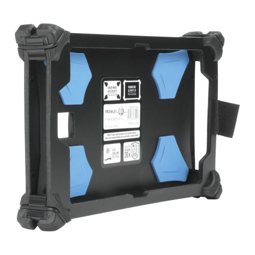 Coque de protection durcie Mobilis Resist Pack pour Galaxy Tab Active 2 8'' - Bandoulière incluse - Noir
