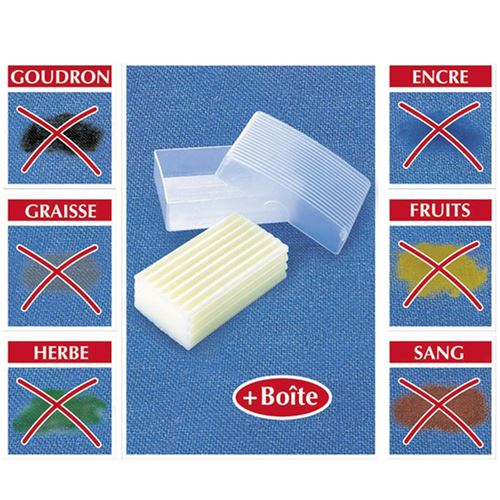 Savon détachant avec boîte à savon - 1 pièce