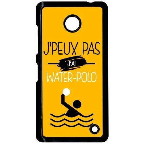 Coque nokia n630 j peux pas j ai water polo 10