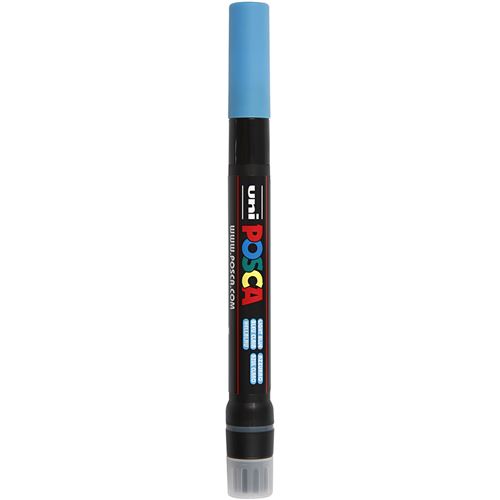 Uni-Ball Stylo-Pinceau Peinture &Agrave; L'eau Poscabrush Bleu Clair