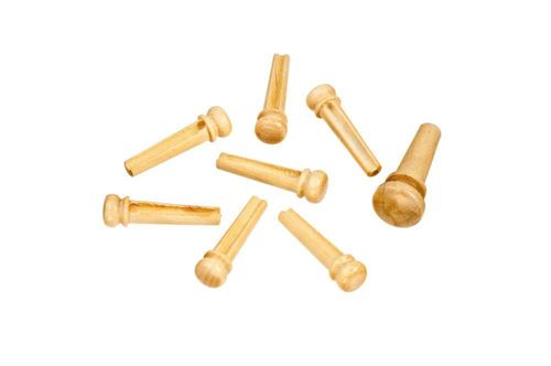 Planet Waves PWPS6 - Jeu de vis de chevalet en buis avec vis de fin, ébène