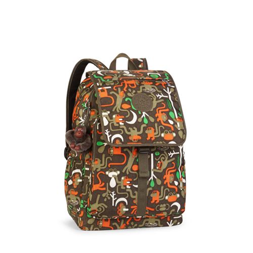 Sac à dos haruko 41cm monkey frnds kh Kipling