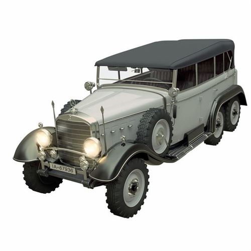 Wwii German Stuff Car G4 Soft Top - 1:72e - Icm