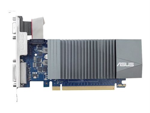 ASUS GT710-SL-1GD5 GeForce GT 710 1Go GDDR5 - Cartes graphiques (GeForce GT 710, 1 Go, GDDR5, 32 bit, 2560 x 1600 pixels, PCI Express x16 2.0)