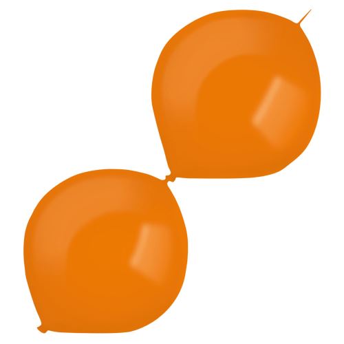 Amscan ballons pendulaires 30 cm en latex orange foncé 50 pièces