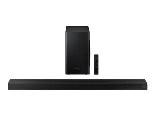 Samsung HW-T650 - Système de barre audio - pour home cinéma - Canal 3.1 - sans fil - Bluetooth - 340 Watt (Totale)