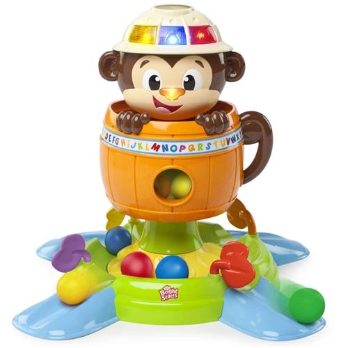 Bright Starts Stimulerend speelgoed Hide 'n Spin Monkey K52094